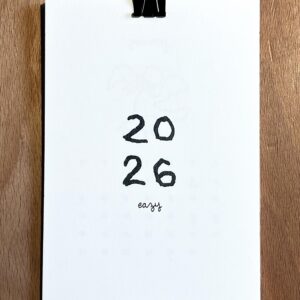EAZY (elie zoé) - Calendar 2026 - CALENDAR