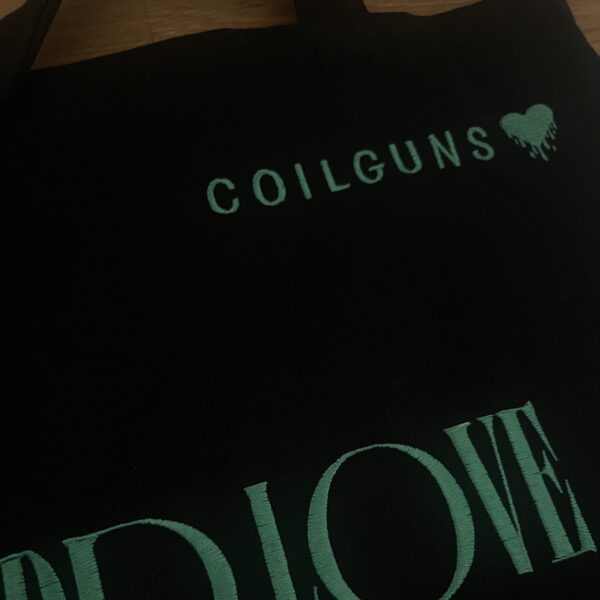 COILGUNS - Odd Love - EMBROIDERED TOTE BAG - Image 2