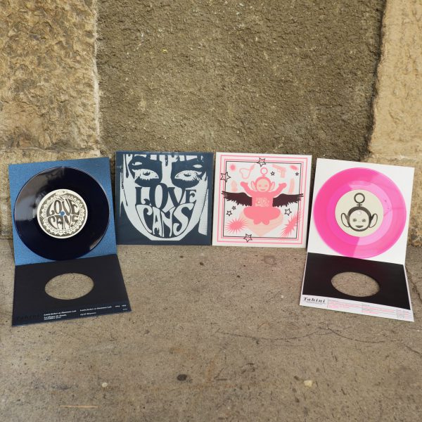 LOVE CANS / SUN COUSTO - Tahini 7inch singles - BUNDLE