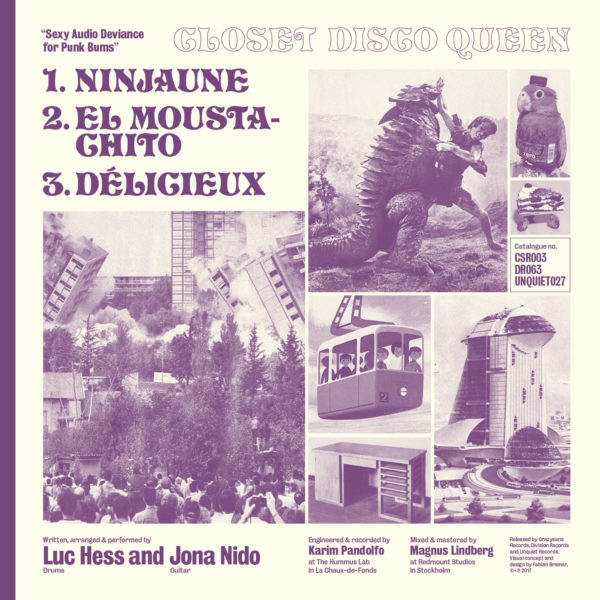 CLOSET DISCO QUEEN - "Sexy Audio Deviance For Punk Bums" - DIGITAL DOWNLOAD